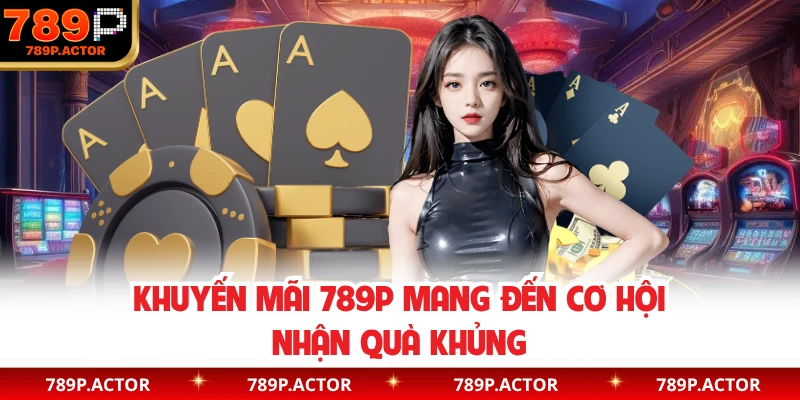 Khuyến mãi 789P mang đến cơ hội nhận quà khủng